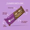 Chocolate Peanut High Protein Meal Replacement Diet Bar - Shake That Weight view 3