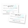 Dental Appointment Reminder Cards | 50 Pack | Teeth Whitening, Dental Office, Client Reminder, Patients, Pediatric Dentist, Orthodontics, Bulk 2x3.5 Minimalist Teal Toothbrush view 1