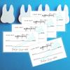 Dental Appointment Reminder Cards | 50 Pack | Teeth Whitening, Dental Office, Client Reminder, Patients, Pediatric Dentist, Orthodontics, Bulk 2x3.5 Minimalist Teal Toothbrush view 4