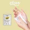 Clovy Care. 200 Refreshing and scented disposable wipes with lemon soaked with solution based on natural nickel free ingredients. view 2
