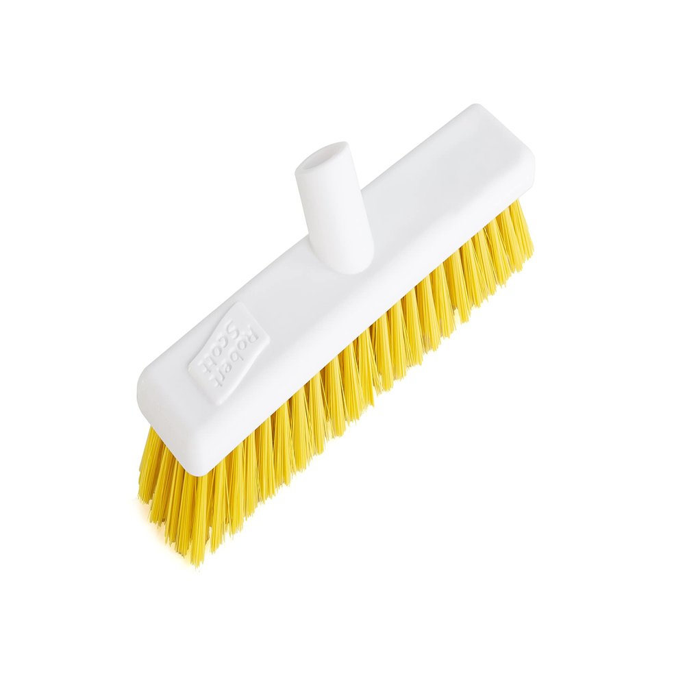 Washable Broom Stiff 30 cm (3) - Yellow