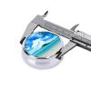 The Sea Fashion Round Pill Box, 3 Compartment Pill Box, Portable Travel Pill Box, Can Be Placed in Your Pocket Or Purse view 4