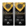 2x Divine 70% Deliciously Smooth Dark Chocolate Bar | Christmas Gifts | Christmas Chocolate | Stocking Fillers | Christmas Gifts For Women | Gifts For Men | Vegetarians | 90g view 1