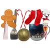 Christmas Hot Chocolate Gift Set for Kids - Xmas Mug, Socks, Candy Canes, Hot Chocolate, Mini Mallows, Gingerbread Biscuits, Hot Choc Bomb, Hot Choc Spoon - Filled Christmas Eve Box Fillers Boys Girls view 4