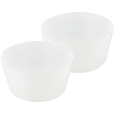 Alipis 2pcs Multi-functional Sauna Barrel Liner Plastic Pool Footbath Liner Bathing Bucket Insert for