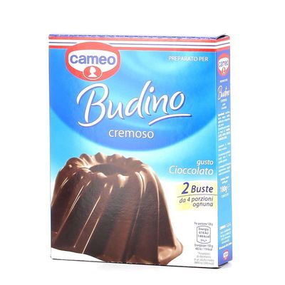 Cameo Budino Creamy Pudding Chocolate Istant Chocolate 180 g 2 Bags