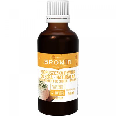 AlcoFermBrew Liquid rennet strong - 50ml | Liquid Rennet | Cheese Rennet