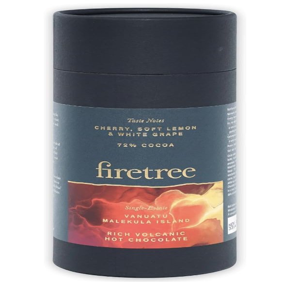 Firetree, Vanuatu, Malekula Island 72% Hot Chocolate