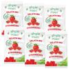 Simple Mixes Natural Gelatin Dessert, Strawberry, Healthy Snack, Dye-Free, No Gluten or Fat, Kosher, 6 Pack view 1