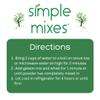 Simple Mixes Natural Gelatin Dessert, Strawberry, Healthy Snack, Dye-Free, No Gluten or Fat, Kosher, 6 Pack view 4