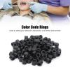 Color Codess Rings, Color Codess Band Easy Clean 100pcs Dental Color Codess Rings Strong Toughness for Distinguish Dental Instruments(3#) view 2