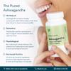 Bettervits Ashwagandha High Strength Complex with Passion Flower & Vitamin B | Organic KSM-66 Ashwagandha 800mg | Stress & Cortisol Support Supplement | 60 Capsules view 2