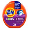 Tide PODS laundry detergent pacs, 3-in-1 Stain Remover, Odor Fighter, Color Protector, 76 Count, HE compatible, Spring Meadow Scent view 1