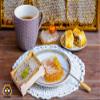 600g Raw Honeycomb Of WildFlowers Raw Honey, Unprocessed, Limited Quantity - Wood Frame view 4