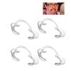 3pcs Autoclavable Dental Teeth Whitening Lip & Cheek Retractor Dentist Mouth Opener Repeat Use, S view 3