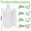 Set of 6 - White Rolls 2 ply Embossed Kitchen Hand Wipes Big Size Paper Towel Cleaning Multi-Purpose Use view 3