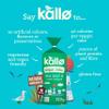 Kallo Salt & Vinegar Veggie Cakes, Lentil & Pea Puffed Crackers Made From Plants, Low Fat Healthy Snacks for Adults & Children, Vegan Friendly, Gluten Free, Single Pack 1 x 122g view 2