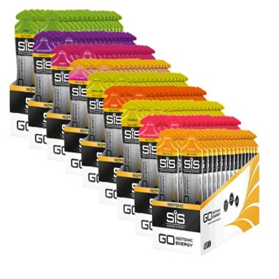 SIS Science In Sports GO Gel - 30 Pack - 25g of isotonic carbohydrate (Orange)
