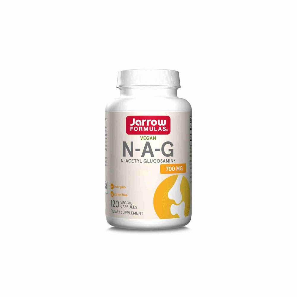 Jarrow Formulas, N-A-G (N-Acetyl-D-Glucosamine), 700mg, 120 Vegan Capsules, Gluten Free, Vegetarian, Non GMO