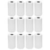 48 x 2 Ply White Paper Rolls Embossed Paper Centre Feed Roll Towels | Wipe Away Perfect for Home, Office, Garage, Warehouse, Schools. view 1