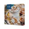 PAW - Napkins 3-Ply (33 x 33 cm) I 20 Pieces I Paper Napkins Colorful for The Christmas Table I Napkins - Christmas, Winter, Stars, Santa Claus, Stampede I Santa's Stamp view 1