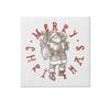 PAW - Napkins 3-Ply (33 x 33 cm) I 20 Pieces I Paper Napkins Colorful for The Christmas Table I Napkins - Christmas, Winter, Stars, Santa Claus, Stampede I Santa's Stamp view 3