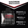 SCI-MX - Total Pre Workout - Blue Raspberry Flavour - 2500mg Beta Alanine  3000mg Citrulline Malate  200mg Caffeine  Niacin for Fatigue - 200g view 4