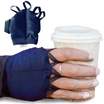 Handithings: Hand Weight (Size Large) - Can be Beneficial for Tremor Control, Fine Motor Skills, Hand & Wrist Mobility & Writing Stability and Strengthening (PLEASE USE SIZE CHART IN PICS & SIZING