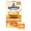 Quaker Oat So Simple Golden Syrup Porridge Sachets 6 x 36g (Case of 8) view 1