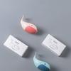 Cabilock Practical Stylish Wall-mounted Soap Box Soap Container Box Bathroom Soap Box Whale Shape Quick Drainage 2pcs Pack view 2
