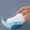 Cabilock Practical Stylish Wall-mounted Soap Box Soap Container Box Bathroom Soap Box Whale Shape Quick Drainage 2pcs Pack view 3