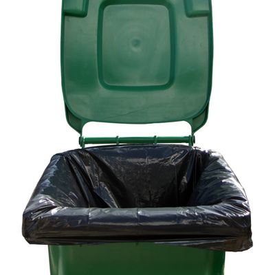 100 XL Black Wheelie Bin Liners Bags Clear Heavy Duty Refuse Sacks Strong Large Pack
