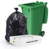 100 XL Black Wheelie Bin Liners Bags Clear Heavy Duty Refuse Sacks Strong Large Pack view 3