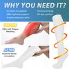 4 Pairs Copper Compression Socks for Women & Men Circulation 15-20 mmHg - Best Support for Nurses, Running view 2