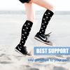 4 Pairs Copper Compression Socks for Women & Men Circulation 15-20 mmHg - Best Support for Nurses, Running view 3