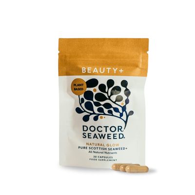 Doctor Seaweed's | Beauty+ Capsules | 1 Months Supply | Organic Scottish Seaweed with Vitamins | Nails, Skin & Hair Natural Supplement