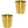 FOMIYES 2pcs Stainless Steel Shaving Bowl for Men Shaving Soap Mixing Bowl for Daily view 1