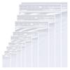 Pack of 100 Ziplock Bags 22 x 31 cm Freezer Bags Reusable Baggies 50 m Strong DIN A4 with Euro Hole (220 x 310 mm) view 1