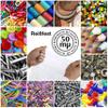 Pack of 100 Ziplock Bags 22 x 31 cm Freezer Bags Reusable Baggies 50 m Strong DIN A4 with Euro Hole (220 x 310 mm) view 4