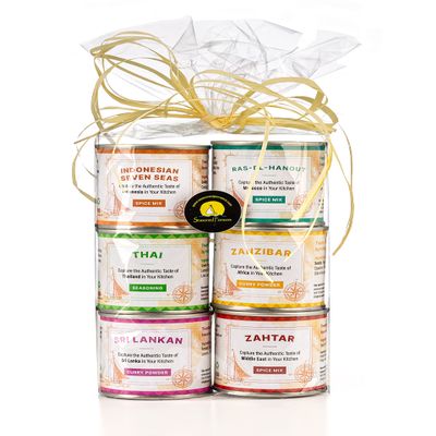 Worldwide Spice Tin Gift Set