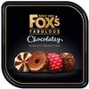 ESSENTIAL PRODUCTS Fox Fabulous Chocolatery Biscuits Selection Fox Biscuits Tin Gift Item Assortment of Milk, Dark and White Coated Fine Biscuits view 1