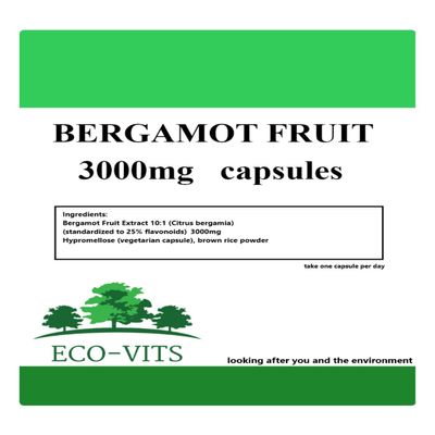 Bergamot Fruit 3000mg 120 Capsules, Healthy Blood Sugar, Heart & Cholesterol Health, Healthy Lipid Levels, Antioxidant & Anti-Inflammatory, Overall Heart Wellness