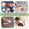1 Ply  White Soft Absorbing Scentless Serviettes are Disposable Travel use Hand Paper Towel 4 fold Napkins Square Tissue for Kid Home Kitchen Bathroom Wedding Bar Party (29x29cm Unfolded, 2000 Sheet) view 4