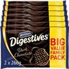 McVitie's Dark Chocolate Digestive Twin Pack, 2 x 266 g (Pack of 6) view 1