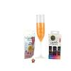 Sparkle Drops Halloween Shimmer Syrup & Fizz Bombs Gift Set Drinks Shimmer For Spooky Ghoulish Drinks (38-50 drinks) (Orange Passion Fruit Fizz Bombs) view 1