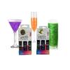 Sparkle Drops Halloween Shimmer Syrup & Fizz Bombs Gift Set Drinks Shimmer For Spooky Ghoulish Drinks (38-50 drinks) (Orange Passion Fruit Fizz Bombs) view 4