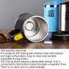 440 Ml Electric Protein Shaker Protein Shake Stainless Steel Vortex Tornado Shaker Cup Battery Powered Leak Proof BPA Free for Office, Gym, Travel (Color : Yellow) view 4