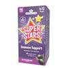 Natures Aid Super Stars Immune Support Chewables for Kids Aged 4-12  Vitamin C, Zinc, Elderberry & Folic Acid  Supports Immunity, Growth & Energy  Natural Fruit Flavour, Vegan  60 Tablets view 1
