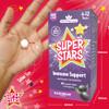 Natures Aid Super Stars Immune Support Chewables for Kids Aged 4-12  Vitamin C, Zinc, Elderberry & Folic Acid  Supports Immunity, Growth & Energy  Natural Fruit Flavour, Vegan  60 Tablets view 3