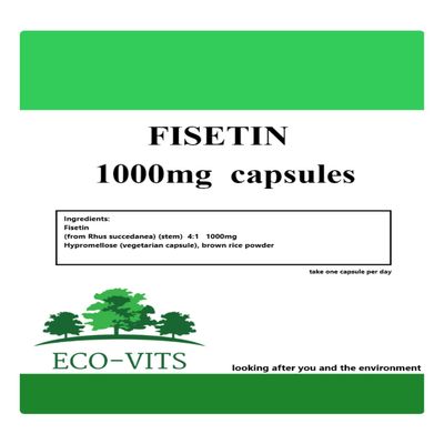 Fisetin 1000mg 60 Capsules COGNATIVE Support Healthy Mind